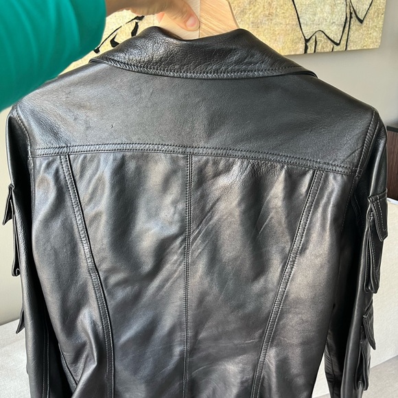 MIKA De Ja Vu - Real Genuine Calfskin Leather Jacket size Medium - Picture 6 of 7